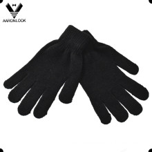 Promotional Solid Color Acrylic Knitted Magic Glove